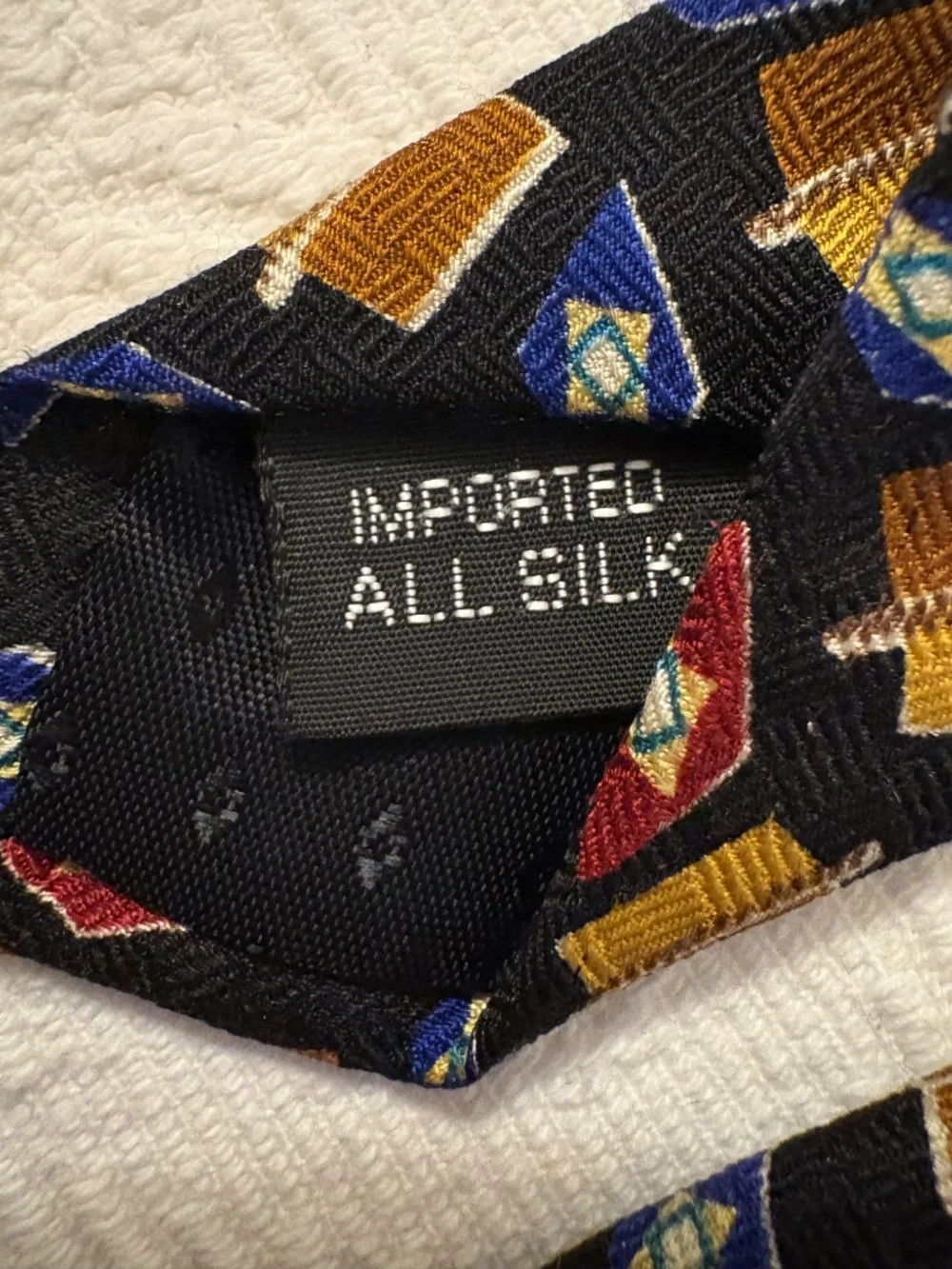 Vintage TMB Classic Clothing Lancaster Silk Necktie